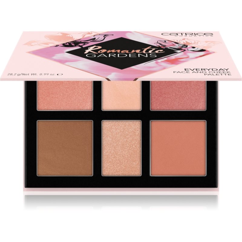 

Catrice Romantic Gardens мультифункціональна палетка для обличчя