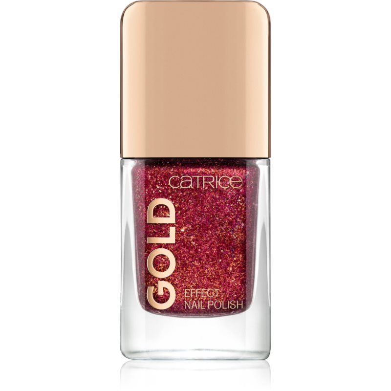 

Catrice Gold Effect лак для нігтів з блискітками відтінок 01ATTRACTING POMP