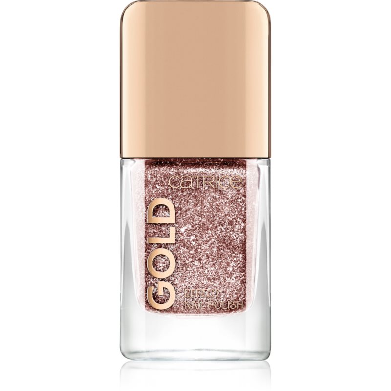 

Catrice Gold Effect лак для нігтів з блискітками відтінок 02 Fascinating Grace