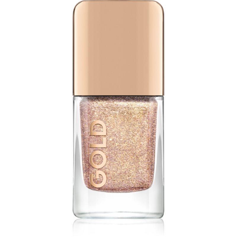 

Catrice Gold Effect лак для нігтів з блискітками відтінок 04 SECRET ADORATION