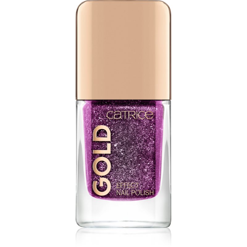 

Catrice Gold Effect лак для нігтів з блискітками відтінок 07 Lustrous Seduction