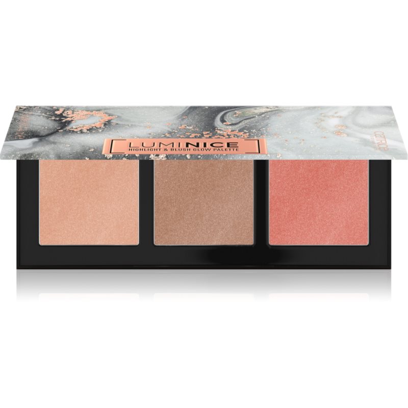 

Catrice Luminice Highlight & Bronze Glow палетка роз'яснюючих пудр відтінок 010 Rose Vibes Only