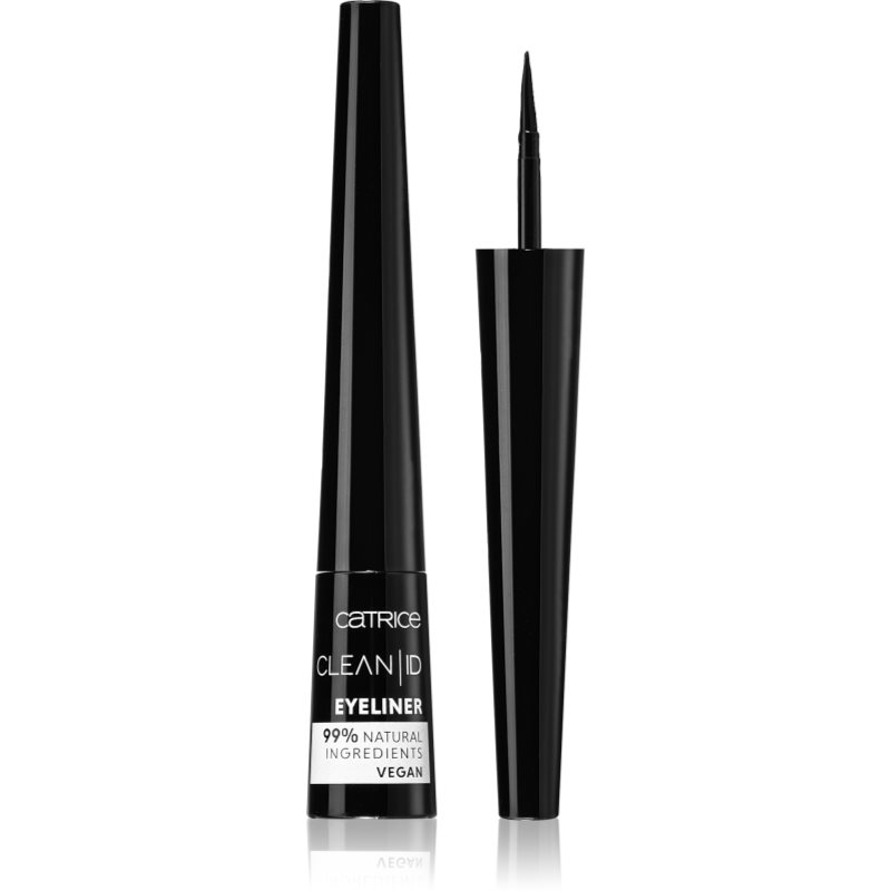

Catrice Clean ID стійка рідка підводка для очей відтінок 010 Truly Black
