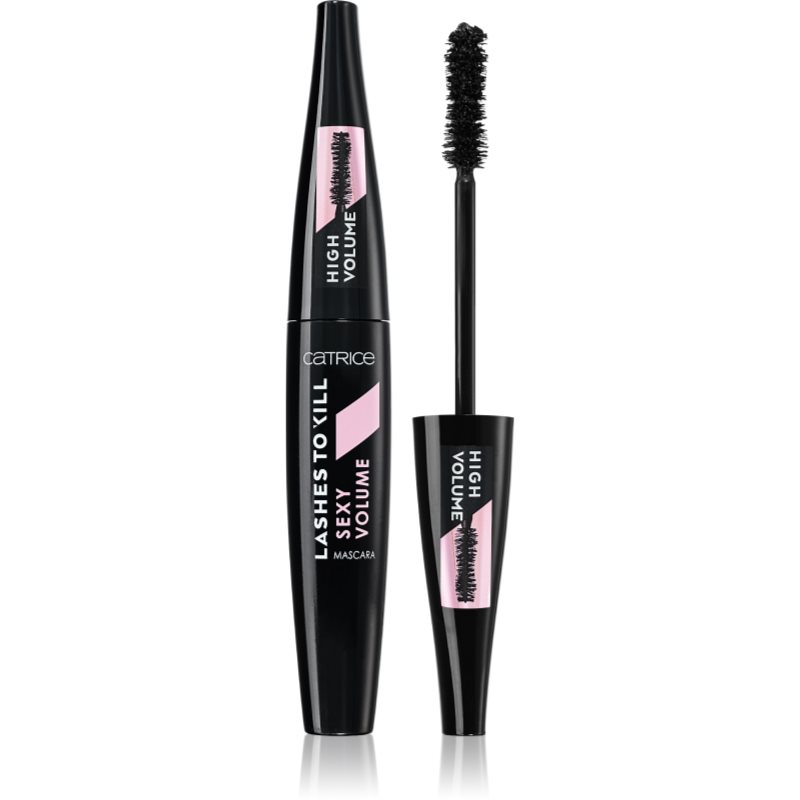

Catrice Lashes to Kill Sexy Volume об'ємна та подовжуюча туш для вій відтінок 010 Intense Black