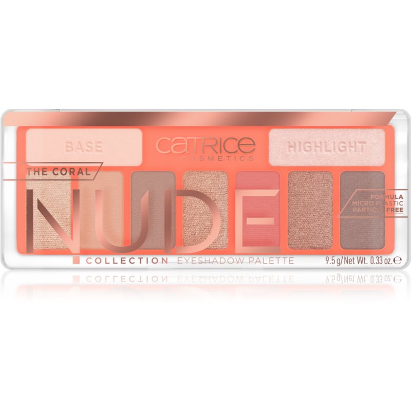 

Catrice Coral Nude палетка тіней для очей відтінок 010 Peach Passion