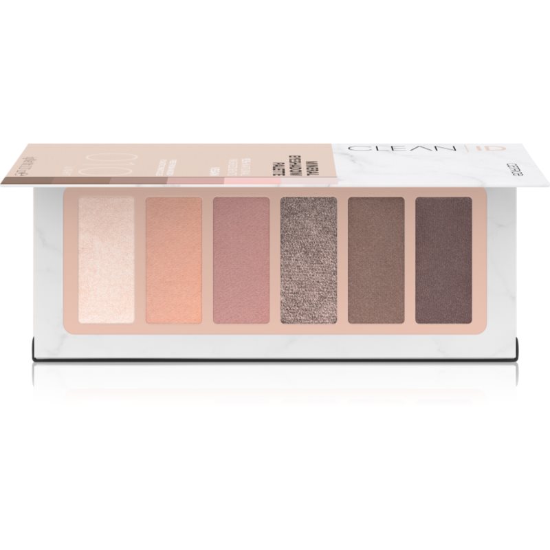 Catrice Clean ID Mineral paleta senčil za oči odtenek 010 Light