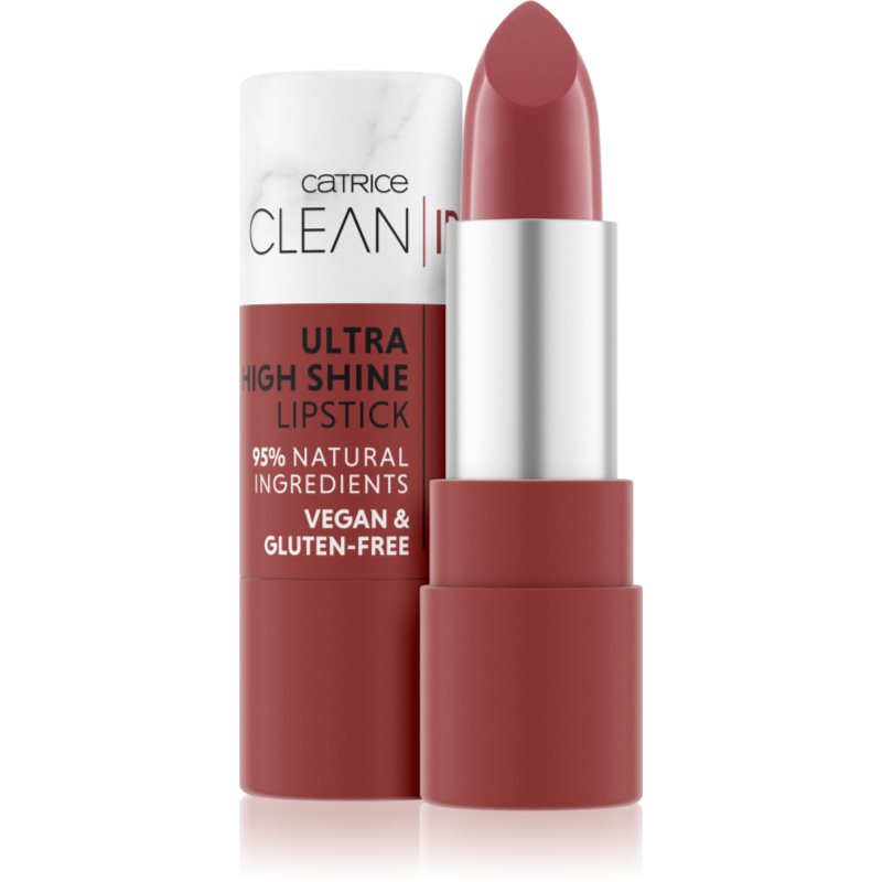 

Catrice Clean ID Ultra High Shine блискуча помада відтінок 060 Thank Nude Next