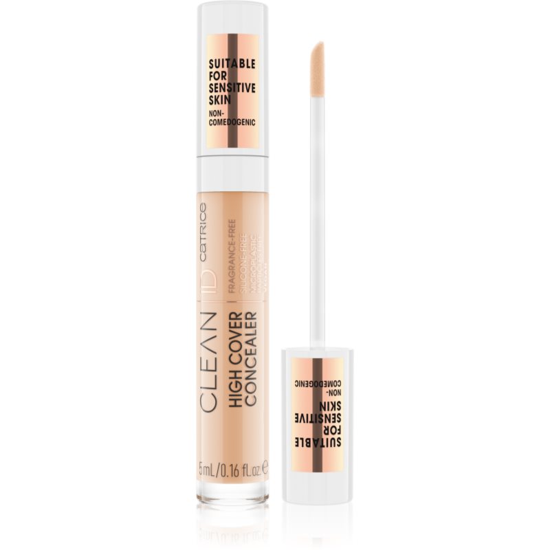 

Catrice Clean ID High Cover рідкий коректор відтінок 025 Warm Peach