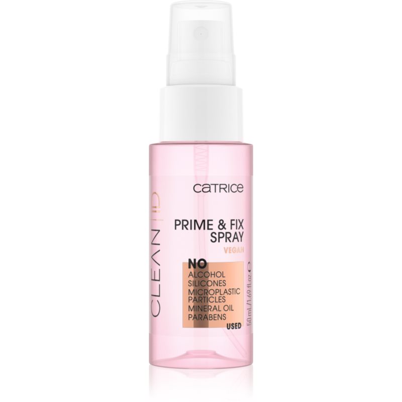 

Catrice Clean ID Prime & Fix легкий мультифункціональний спрей