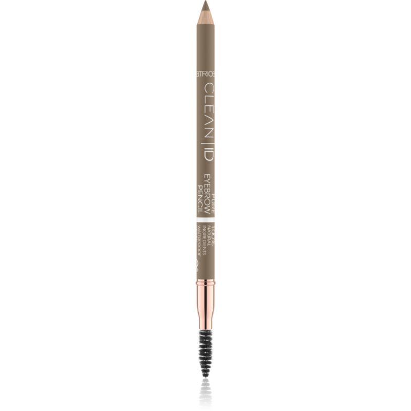 

Catrice Clean ID олівець для брів зі щіточкою відтінок 040 Ash Brown