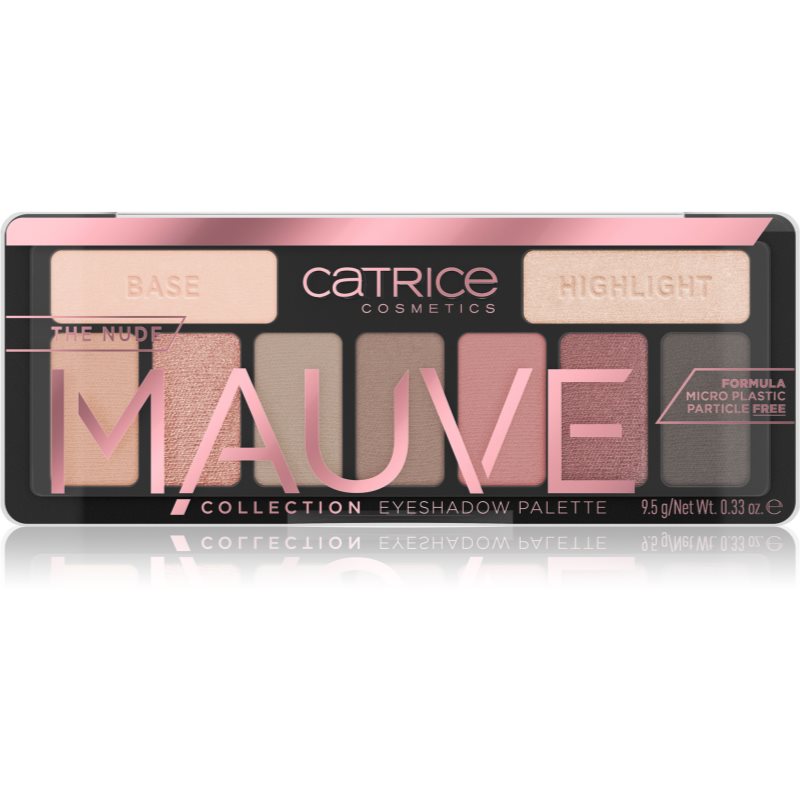 Catrice The Nude Mauve Collection палетка тіней для очей відтінок 010 GLORIOUS ROSE 9,5 гр