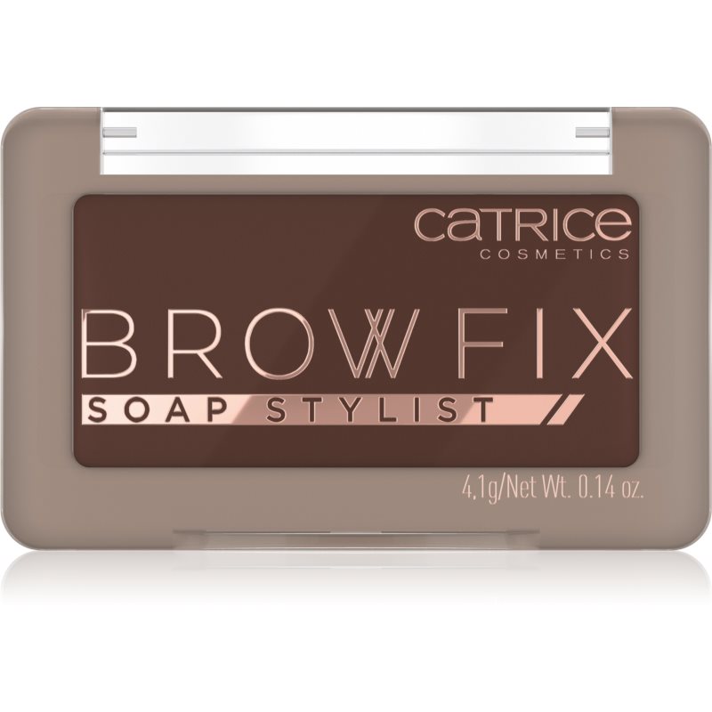 Catrice Bang Boom Brow Soap Stylist kietasis muilas antakiams atspalvis 030 Dark Brown 4,1 g