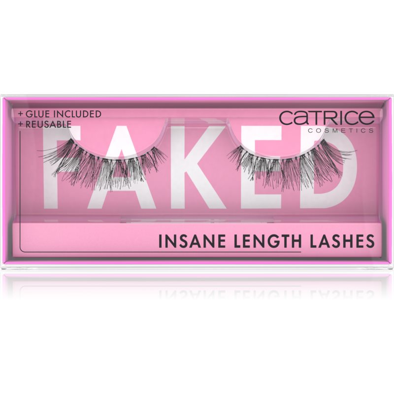 Catrice Faked False Eyelashes With Glue Insane Length 2 Pc