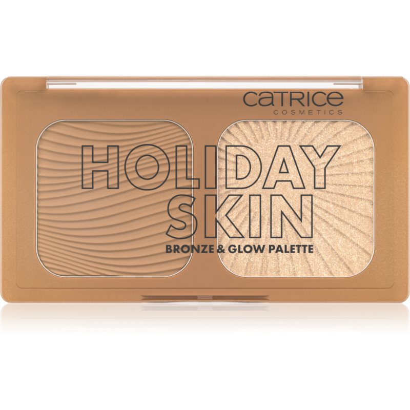 Catrice Holiday Skin Bronze & Glow Palette 5,5 g kontúrovacia paletky pre ženy 010