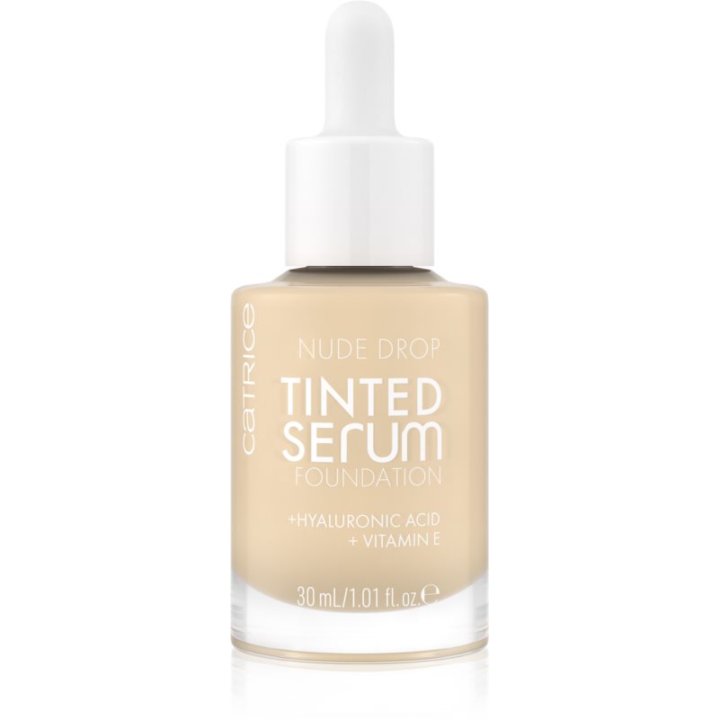 Catrice Nude Drop Tinted Serum Foundation 30 ml make-up pre ženy 001N na rozjasnenie pleti; na dehydratovanu pleť