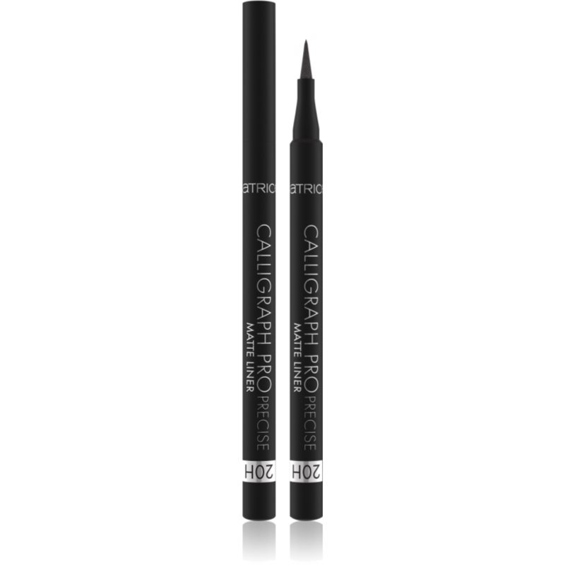 Photos - Eye / Eyebrow Pencil Catrice Calligraph Pro Precise 20h eyeliner with felt tip with mat 