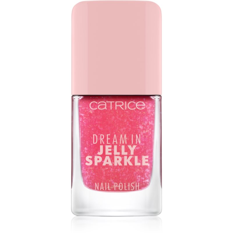 Catrice Dream In Jelly Sparkle nail polish with glitter shade 030 - Sweet Jellousy 10,5 ml
