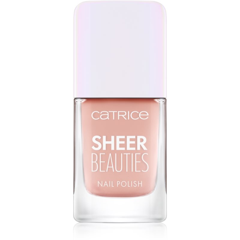 Catrice Sheer Beauties nail polish shade 070 - Nudie Beautie 10,5 ml
