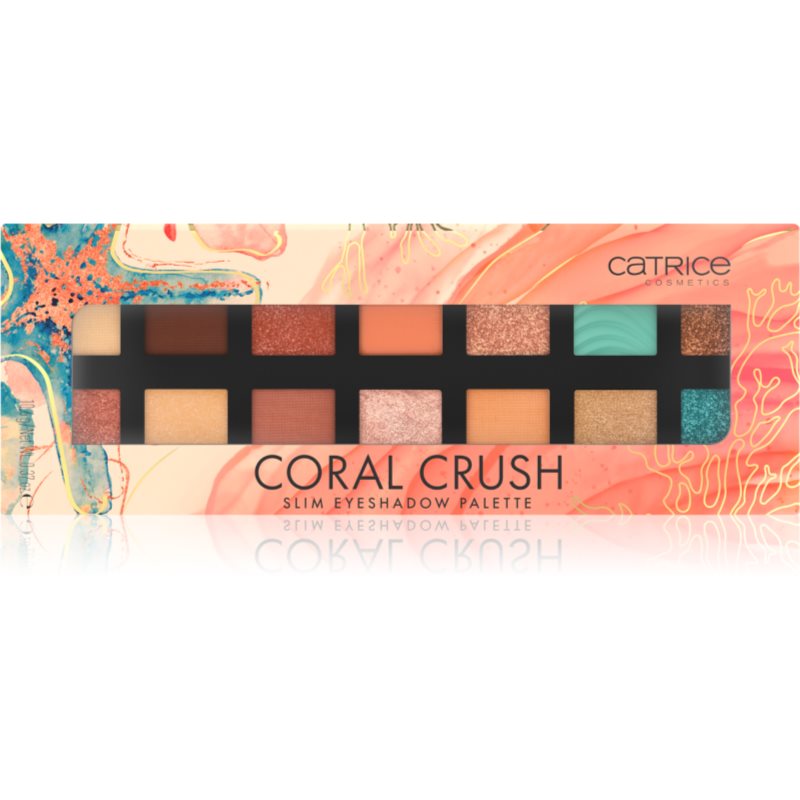 Catrice Coral Crush paletă cu farduri de ochi 10,6 g