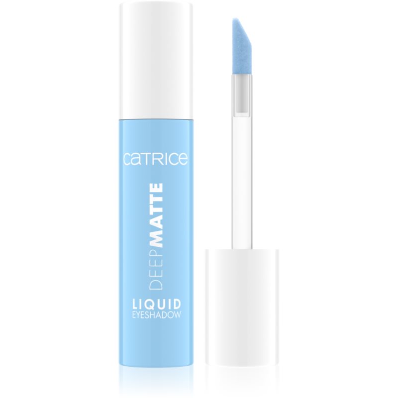 Catrice Deep Matte lichid fard ochi culoare 020 Blue Breeze 4 ml