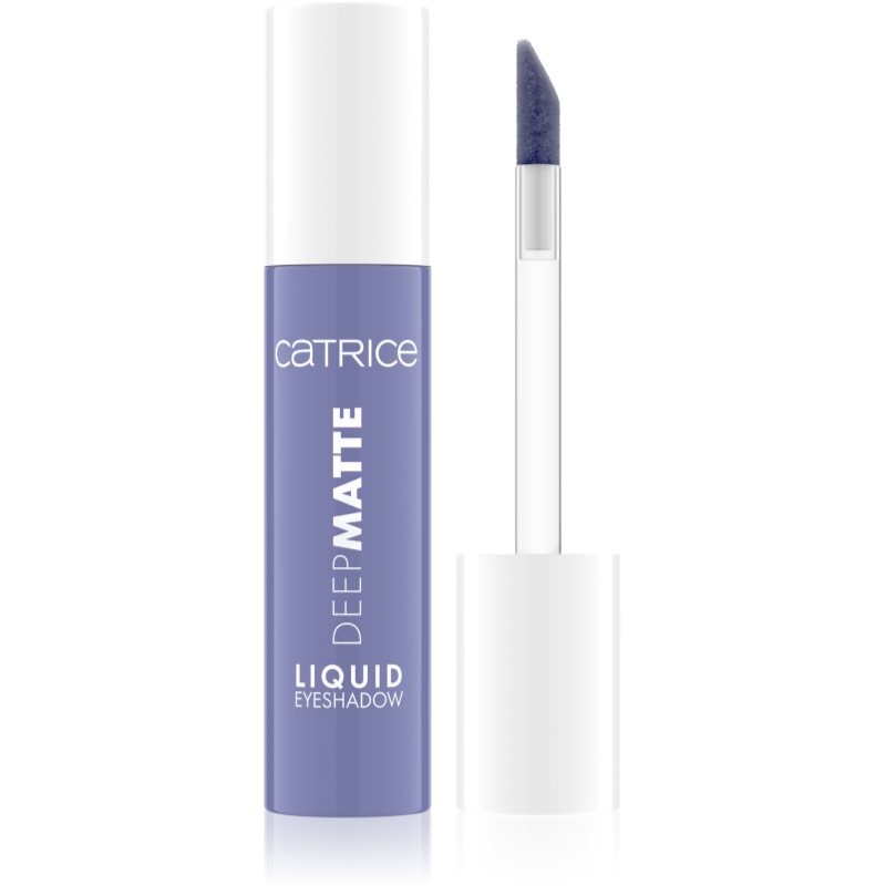 Catrice Deep Matte lichid fard ochi culoare 030 Very Violet 4 ml