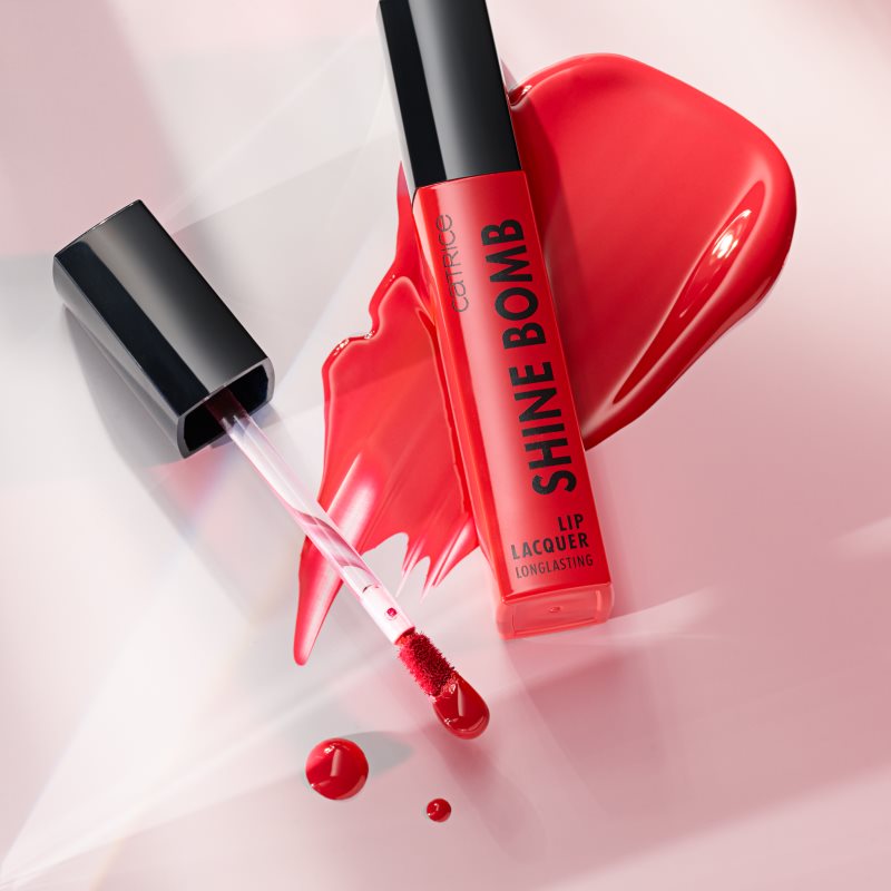 Catrice Shine Bomb dlhotrvajúci tekutý rúž odtieň 040 About Last Night 3 ml (obrázok 4)