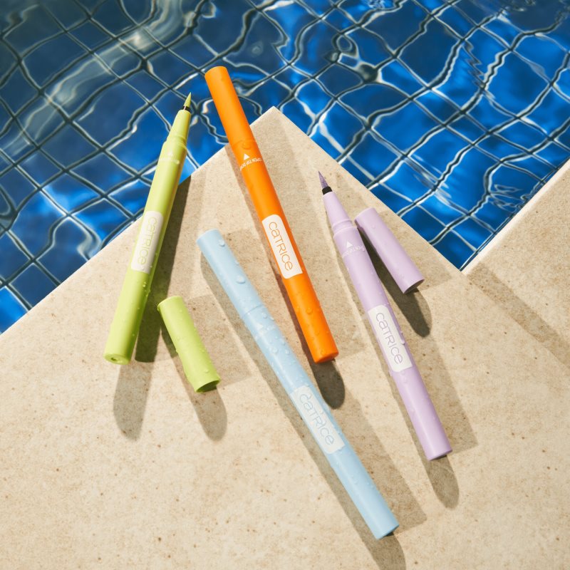 Catrice POOLSIDE OF LIFE delineador en rotulador tono C01 Lime Crush 1 g