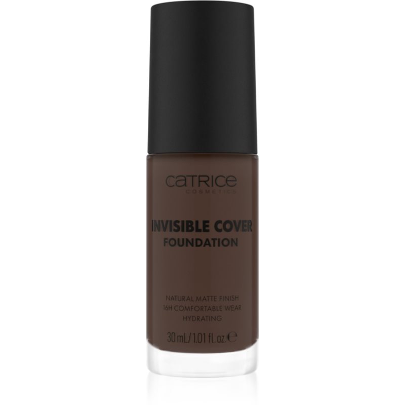 Catrice Invisible Cover Foundation flüssiges deckendes Make-up mit Matt-Effekt Farbton 095N 30 ml