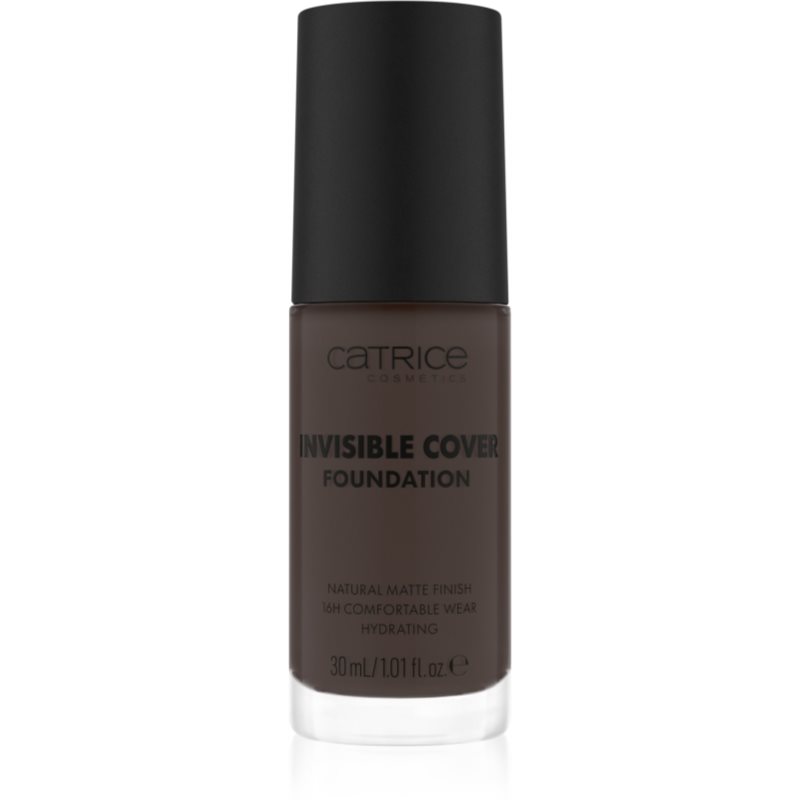 Catrice Invisible Cover Foundation flüssiges deckendes Make-up mit Matt-Effekt Farbton 097N 30 ml