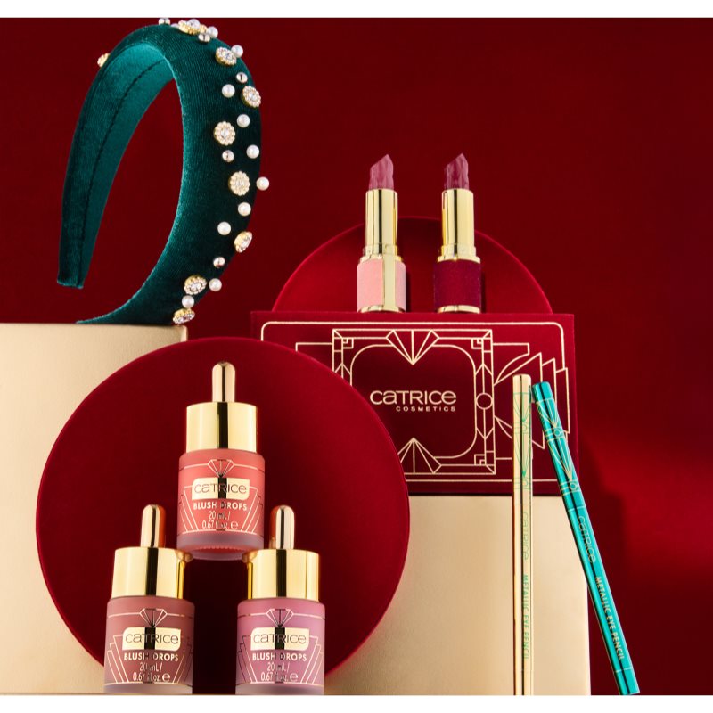 Catrice FESTIVE TREASURES multifunkciós arc paletta árnyalat C01 All I Want Is Velvet 12,7 g termék 2. képe