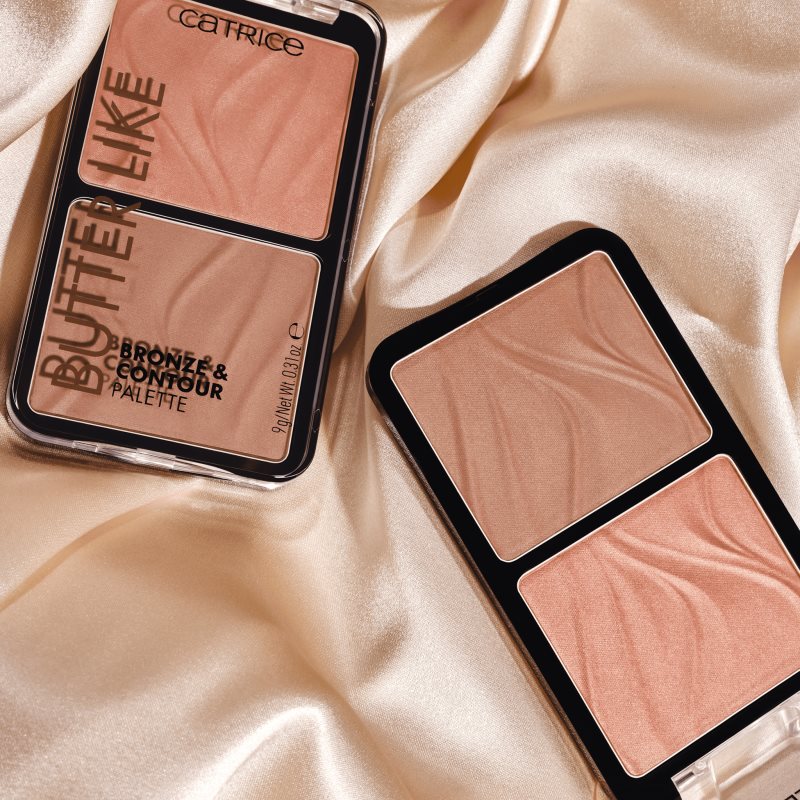 Catrice Butter Like Bronze & Contour konturovací paletka s bronzerem odstín 020 Shape It My Way 9 g (obrázek 3)