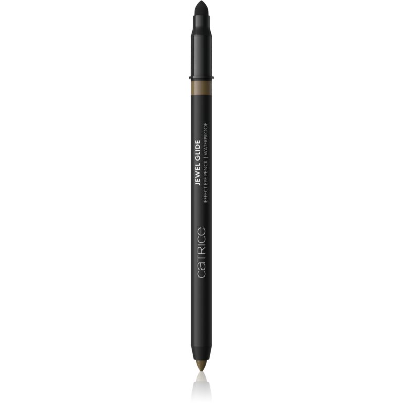 Catrice Jewel Glide Effect Eye Pencil vodeodolná ceruzka na oči pre trblietavý lesk odtieň 040 Golden Jade 1.5 g