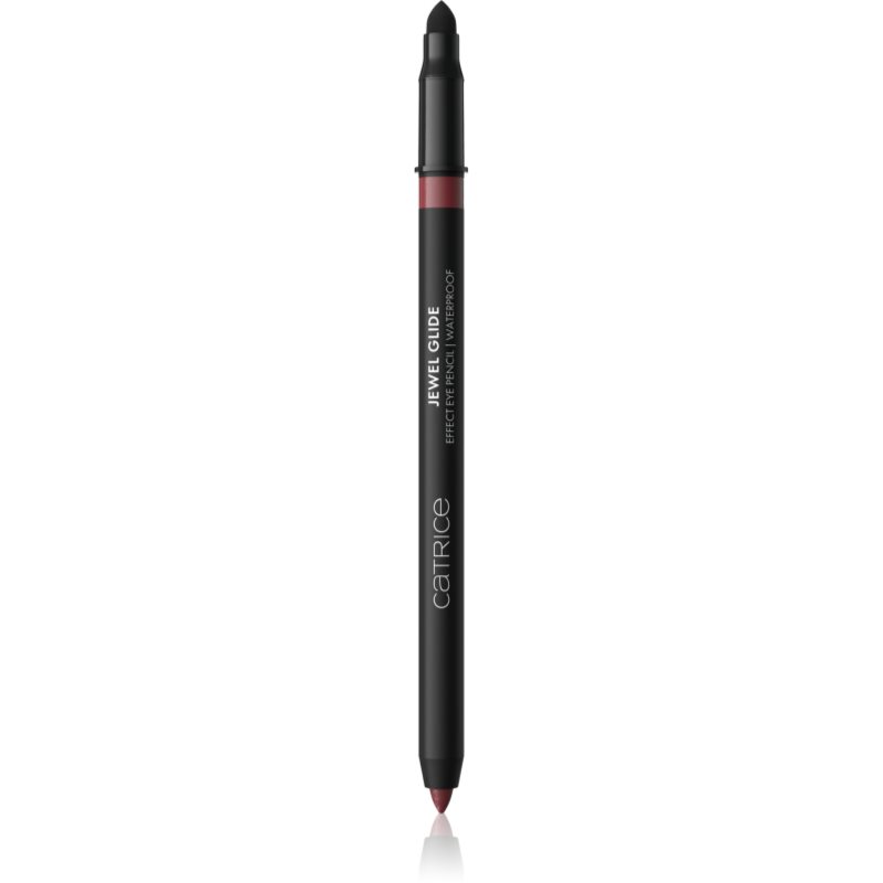 Catrice Jewel Glide Effect Eye Pencil vodeodolná ceruzka na oči pre trblietavý lesk odtieň 050 Ruby Crystals 1.5 g