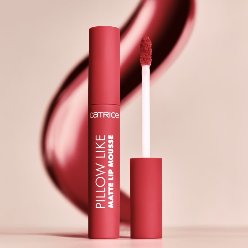 Catrice Pillow Like Matte Lip Mousse tekutá rtěnka s matným finišem odstín 050 Red-y Or Not 2.8 ml (obrázek 3)