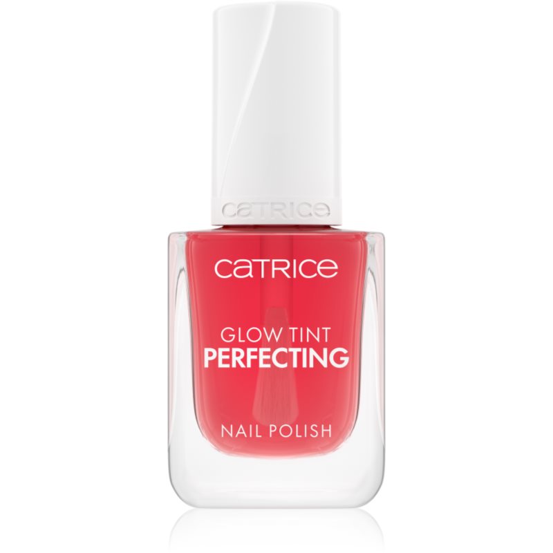 Catrice Glow Tint Perfecting прозрачен лак за нокти цвят 010 Soft Blush 10.5 мл.