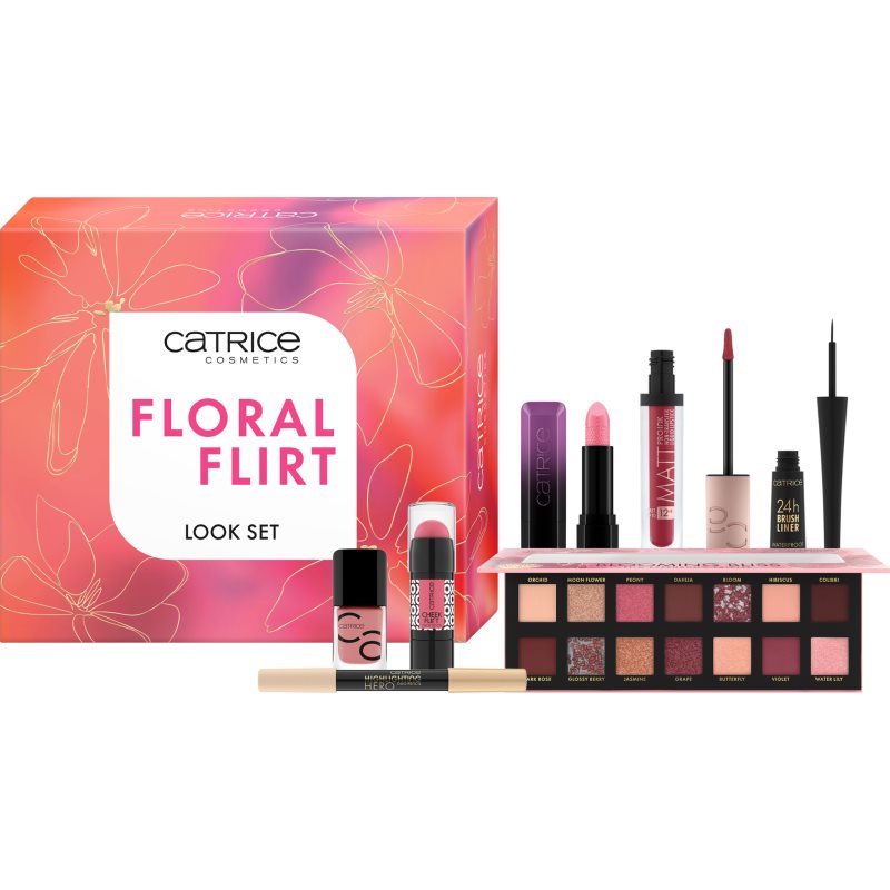 Catrice Floral Flirt Look Set ajándékszett hölgyeknek akciós termékkép 1