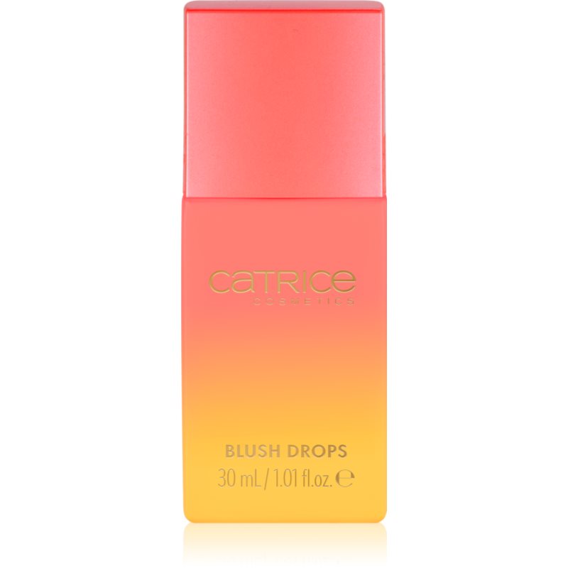 Catrice MIDNIGHT SUN folyékony arcpirosító az élénk bőrért árnyalat C01 Pocketful of Sunshine 30 ml akciós termékkép 1