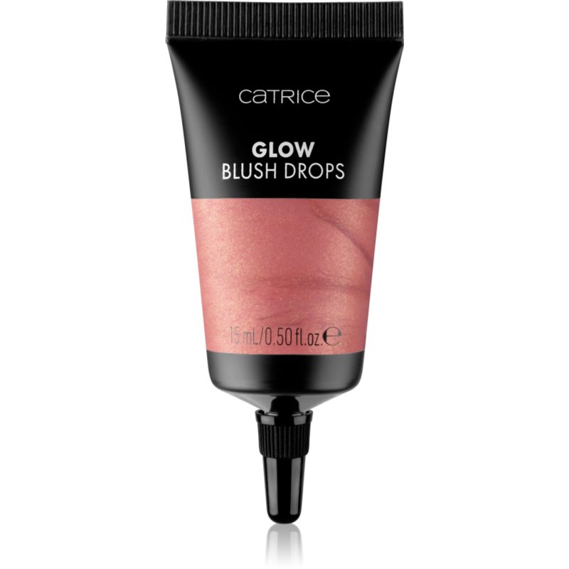 Catrice Glow Blush Drops flüssiges Rouge Farbton 010 Coral Touch 15 ml
