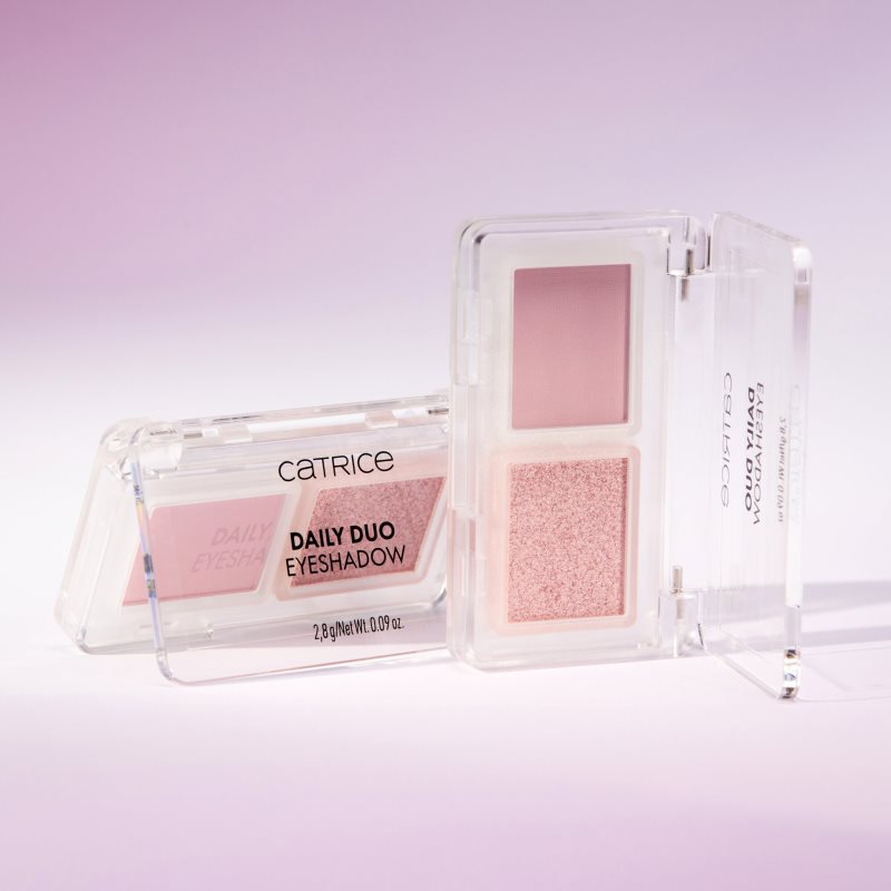 Catrice Daily Duo Eyeshadow duo oční stíny odstín 020 On The Go Rosé 2.8 g (obrázek 10)