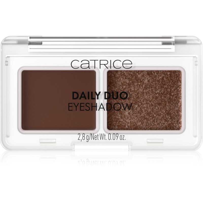 Catrice Daily Duo Eyeshadow Duo Oogschaduw Tint 030 Deep Nude 2.8 g