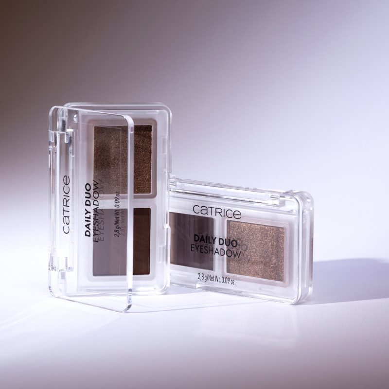 Catrice Daily Duo Eyeshadow duo oční stíny odstín 030 Deep Nude 2.8 g (obrázek 10)