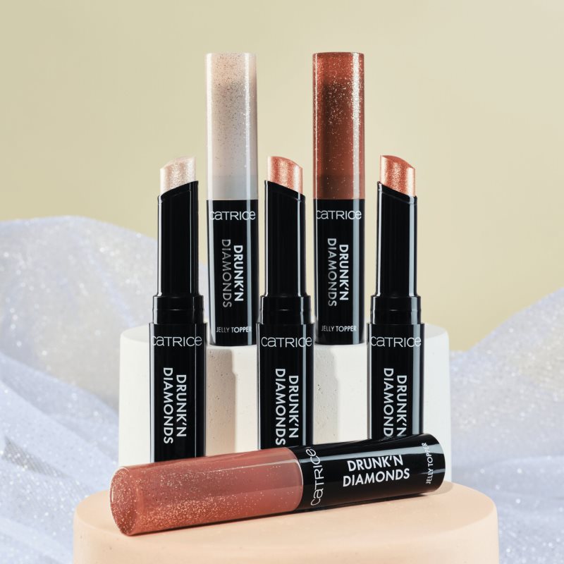 Catrice Drunk'n Diamonds Jelly Topper krémové oční stíny v tužce odstín 010 Moonlight Glow 2.5 g (obrázek 10)
