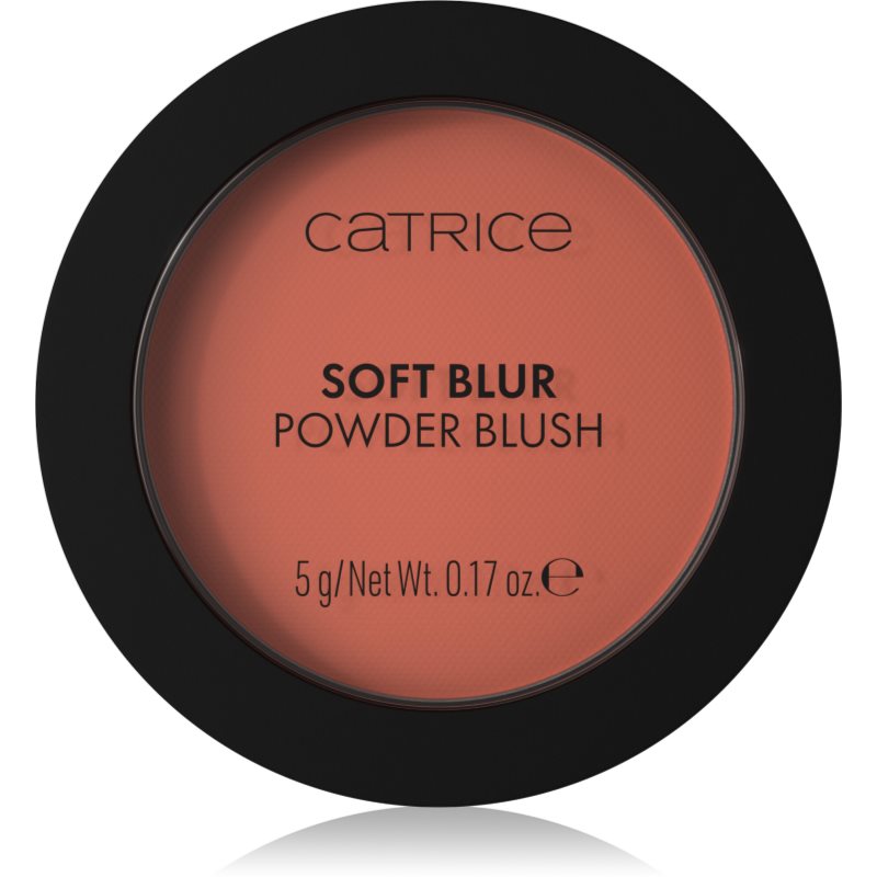 Catrice Soft Blur Powder Brush pudrová tvářenka s matným efektem odstín 030 Cinnamon Sugar 5 g