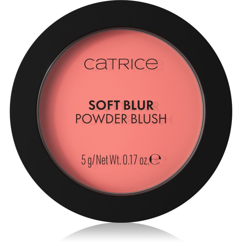 Catrice Soft Blur Powder Brush pudrová tvářenka s matným efektem odstín 040 Pink Positive 5 g