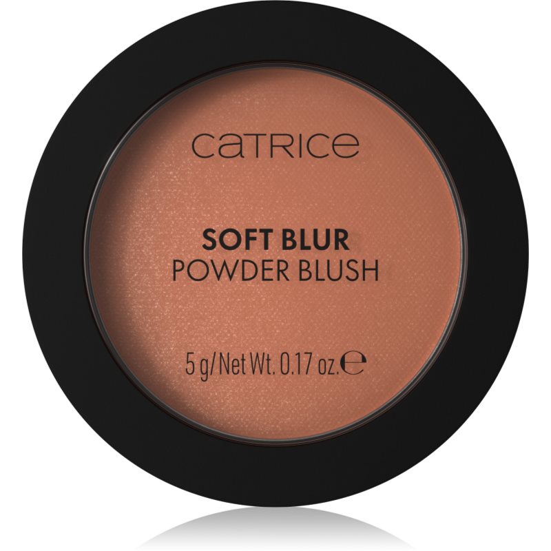 Catrice Soft Blur Powder Brush pudrová tvářenka s matným efektem odstín 050 Born to blonze 5 g