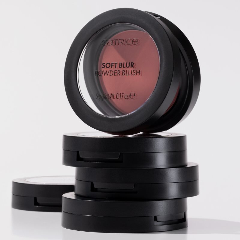 Catrice Soft Blur Powder Brush pudrová tvářenka s matným efektem odstín 060 Berry me later! 5 g (obrázek 9)