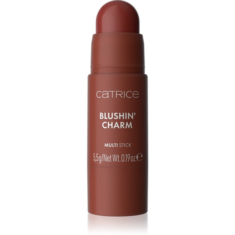 Catrice Blushin' Charm Multi Stick tvářenka s rozjasňovačem v tyčince odstín 060 Toasted Toffee 5.5 g