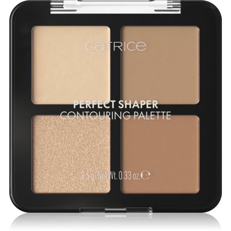 Catrice Perfect Shaper Contouring Palette paletka do konturowania twarzy odcień 010 Perfectly Shaped 9.5 g