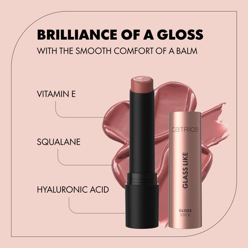 Catrice Glass Like Gloss Stick hydratační lesklá rtěnka odstín 020 Crush Me Softly 3 g (obrázek 4)