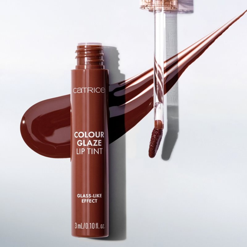 Catrice Colour Glaze Lip Tint vysoce pigmentovaný lesk na rty odstín 050 Mocha Memory 3 ml (obrázek 10)